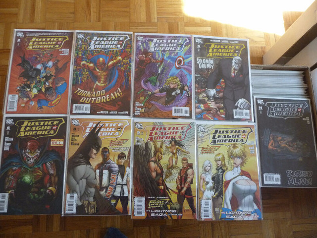 Justice League - Michael Turner covers dans Art et objets de collection  à Ouest de l’Île