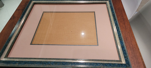 Real wood frame with matting, hardware. glass 15" x 17" in Other in City of Halifax - Image 4