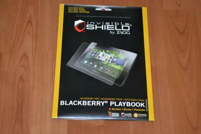 INVISIBLE SHIELD BY ZAGG FOR BLACKBERRY PLAYBOOK + BRAND NEW, View more