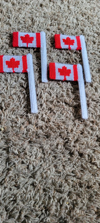 Canada flags 