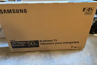 Samsung 50 LED Business TV with Chromecast, View more