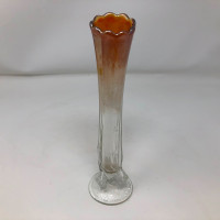 Dugan Twig Carnival Glass Marigold Bud Vase