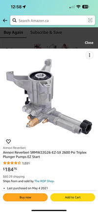 Brand New Annovi Reverberi 2600 Psi Triplex Plunger Pump 