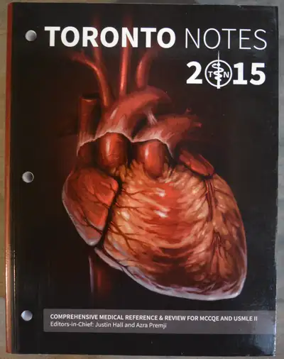 Toronto Notes 2015 + Clinical Handbook + STAT Notes, View more