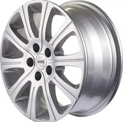 Enhance your ride with these used Momo alloy wheels, which are known for their stylish design and du...
