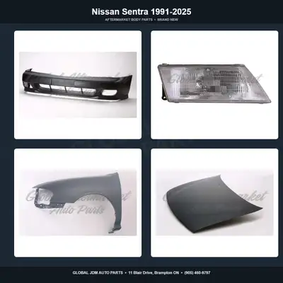 Nissan Sentra 1991-2025 Grille Fender Hood Bumper Mirror, View more