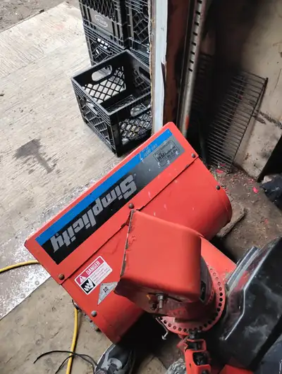Simplicity 10 hp snowblower, View more
