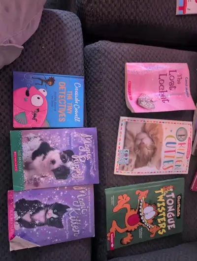 6 kids books, View more