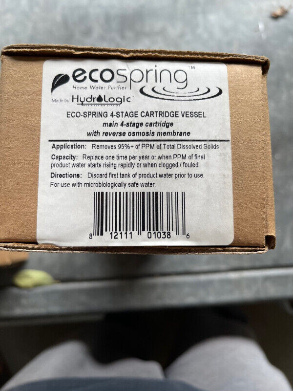 Eco-spring Hydrologic  Osmose Filtre dans Autre  à Granby