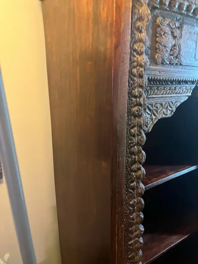 Indian furniture from antique wood in Bookcases & Shelving Units in Edmonton - Image 3