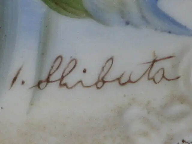 Hand Painted, I Shibuta, Collector Plate in Arts & Collectibles in Stratford - Image 3