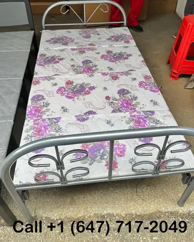 Twin size Folding Bed and Mattress , View more