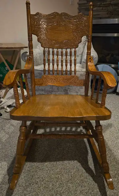 Wooden Rocking Chair, View more