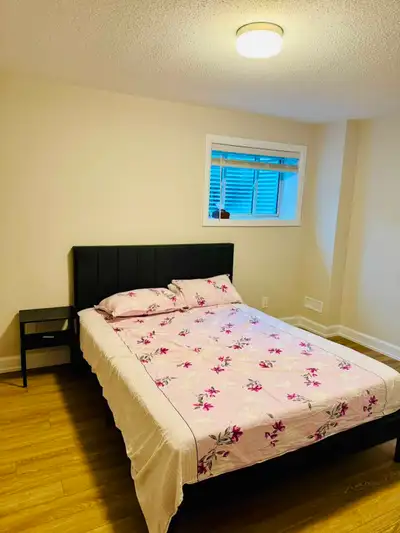 A bright, spacious, and well-maintained private room with an attached bathroom is available for rent...