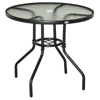 Patio Table，31.5" Round Outdoor Dining Table Coffee Side Bistro  Markham / York Region Toronto (GTA) Preview