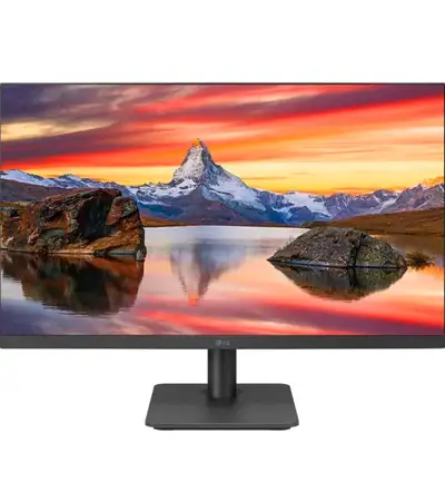LG 24MP40A-C 24 Inch Full HD (1920 x 1080) Monitor with IPS 5ms 75Hz Display, AMD FreeSync and OnScr...