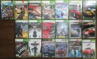 19 jeux exclusifs Lot Xbox 360/ Original Xbox, View more