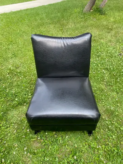 VINYL ACCENT CHAIR, View more