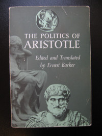 The Politics of Aristotle by Ernest Barker - paperback