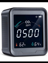 CO2 Detector, Aiment 3 in 1 Carbon Dioxide Detector 