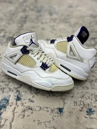 Jordan 4 Metallic Purple, View more
