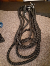 Battle rope with handles  50  FT long