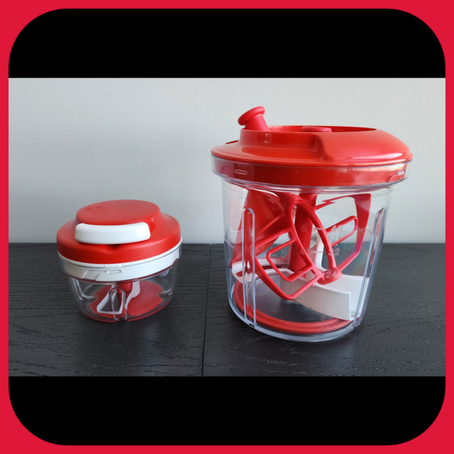 TUPPERWARE || SuperSonic Chopper System in Kitchen & Dining Wares in Abbotsford - Image 2