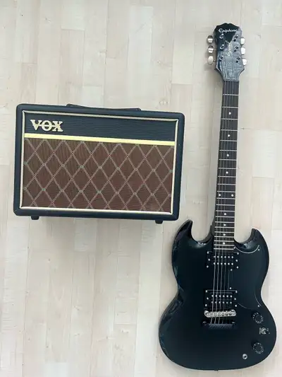 Epiphone Special SG Electric Guitar w Amp Starter Kit, View more