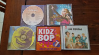 One Direction - Hannah Montana - Shrek - Kidz Bop 7 - CDs