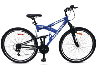 Supercycle Rush Dual Suspension Mountain Bike, 21-Speed, 29-in