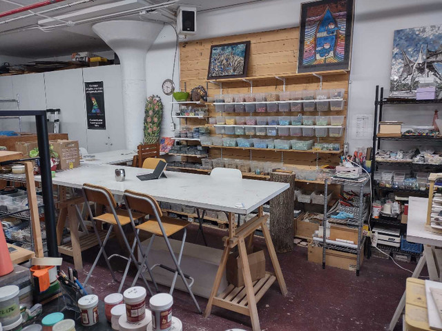 Espace atelier artiste / céramiste  dans Espaces commerciaux et bureaux à louer  à Ville de Montréal - Image 2