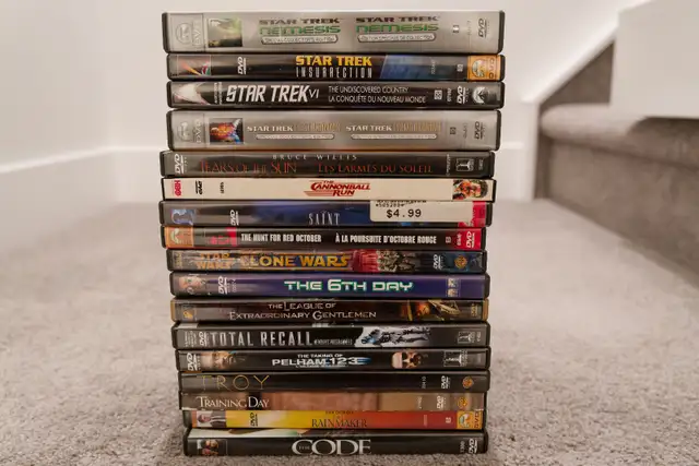 Action SciFi DVD Personal Collection in CDs, DVDs & Blu-ray in Calgary - Image 3