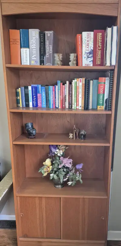 Très belle étagère en bois scandinave (Teak), View more