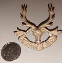 WW2 Seaforth Highlanders Cap Badge