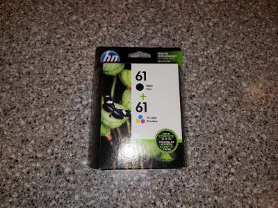 HP 61 Combo Black and Colour Genuine Ink Cartridges (sealed new), View more