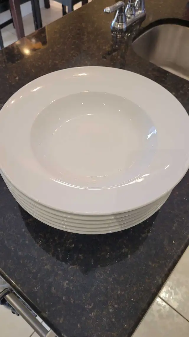 Crate & Barrel dinner plates in Kitchen & Dining Wares in City of Toronto - Image 2