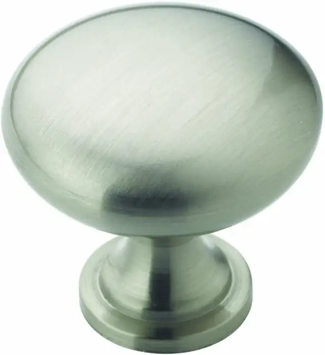 New Satin Nickel 1-1/4 cabinet knobs