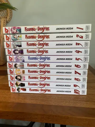 Rosario+Vampire Manga Volumes 1 to 10, Season One Complete, View more