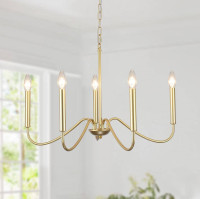 5-Light Classic Candle Style Chandelier (NEW)