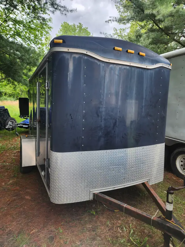 10'x6'x6' Enclosed Aluminum Motorcycle ATV Moving Cargo Trailer in Other in Windsor Region - Image 7