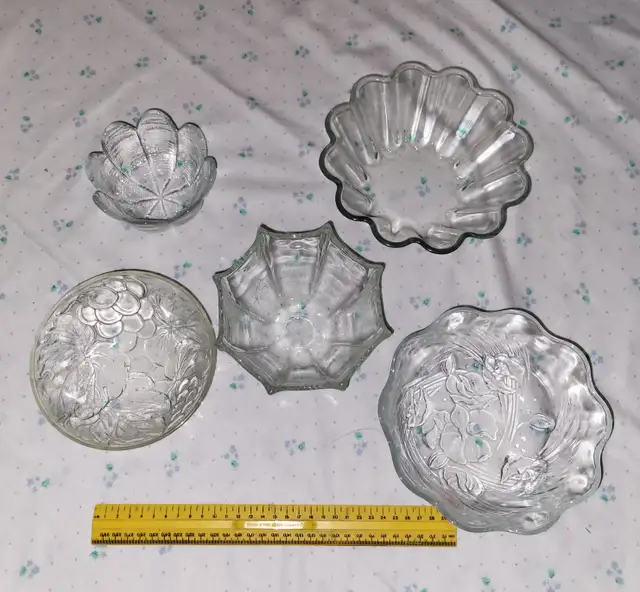 x5 Glass Bowls in Kitchen & Dining Wares in City of Toronto - Image 2