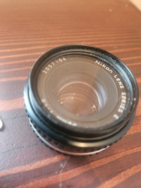 Nikon Lens Series E 50MM 1:1.8 Pancake Lens for Nikon 35MM SLR C