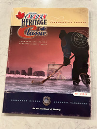 Heritage Classic Programs 2003 and 2011