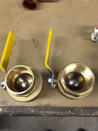 Ball valves, gate valves , copper fittings
