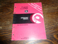 John Deere 82 G, 83 G Gasoline Trimmer/ Edger Operators Manual