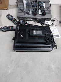 Reduced! 4 TV cables boxes. 2 high definition PVRs, 1 high defin