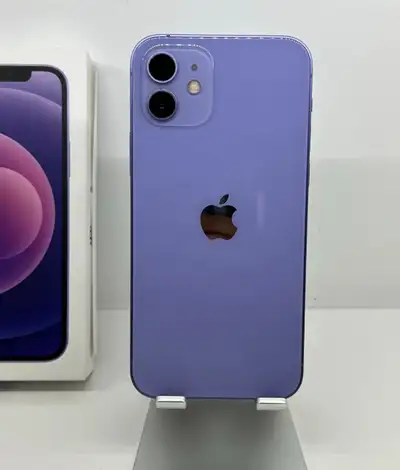  Apple iPhone 12 64 GB unlocked purple, View more