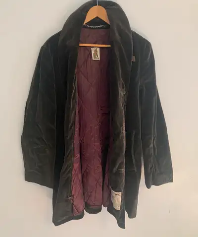Vintage Corduroy Winter Coat