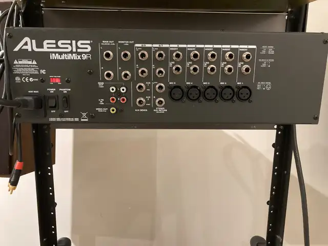 MIXER Alesis iMultiMix9R in Pro Audio & Recording Equipment in St. Catharines - Image 3