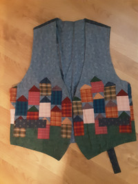 Ladies vest, house pattern
